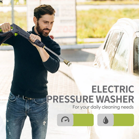 Electric Pressure Washer 4200PSI-Max 2.4GPM Power Washer Wash Machine Electric Powered  for Car, Floor, Garage, Patio Washing