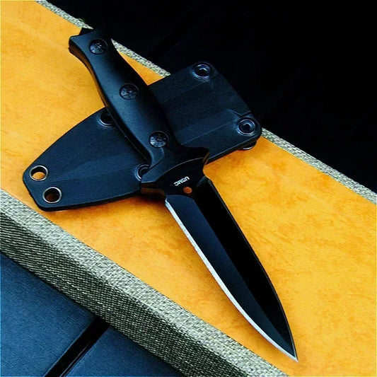 High Hardness Pocket Tactical Knife Fixed Blade Knife Survival Rescue EDC Tool Hunting Knife Military