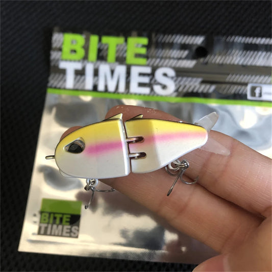 1PCS LURETV MM60 Fishing Lure Slow Sinking Swimbait Realistic