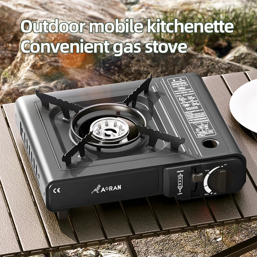 Card Stove, Household Outdoor Portable Card Stove, Gas Stove, Suitable For Camping,