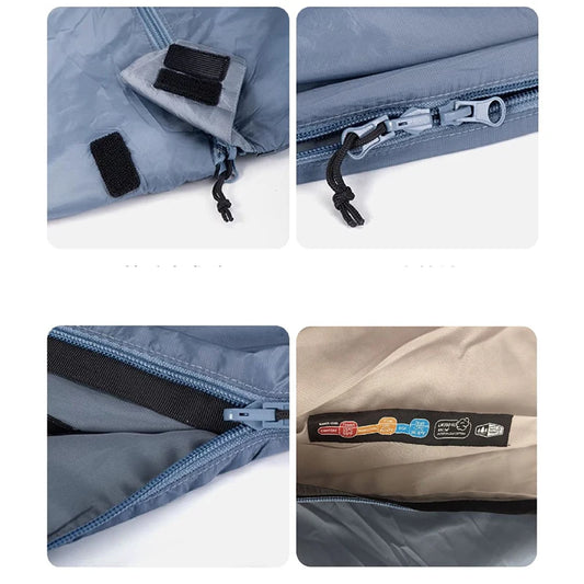 Soft lw180 Sleeping Bag Ultralight Cotton Sleeping Bag Spring Summer Sleeping Bag Outdoor Hiking Camping Sleeping Bag