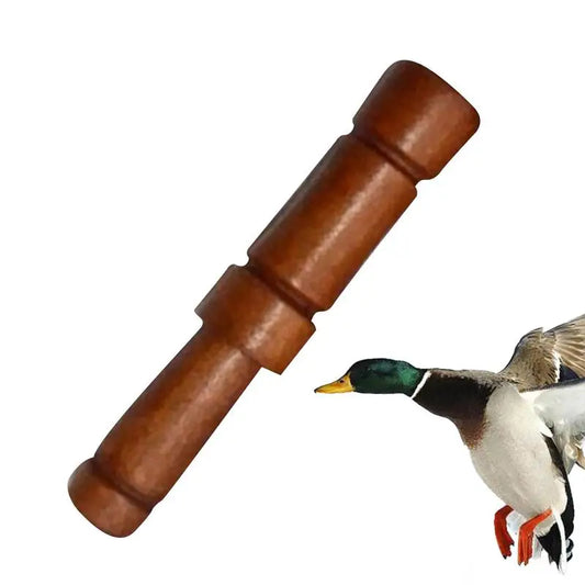 Wooden Whistle Lure Hunting All Ducks Mallard Lure Outdoor Hunting Realistic Sound Calls