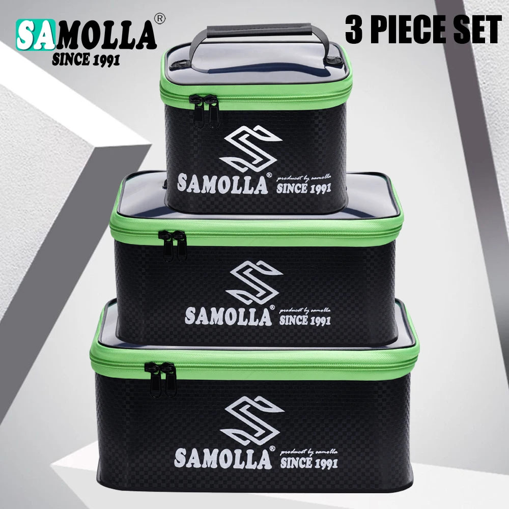 EVA Thicken Fishing Box Bag Waterproof Fishing Gear Boxes Live Fish Bucket Fishing Main Sub Line