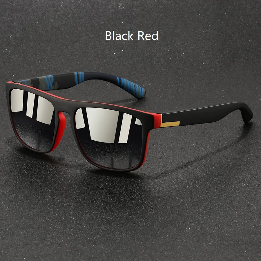 Fashion Vintage Square Sunglasses Men Women Fishing Driving Man Luxury Brand Designer Sun Glasses Anti-Glare Retro Eyewear UV400