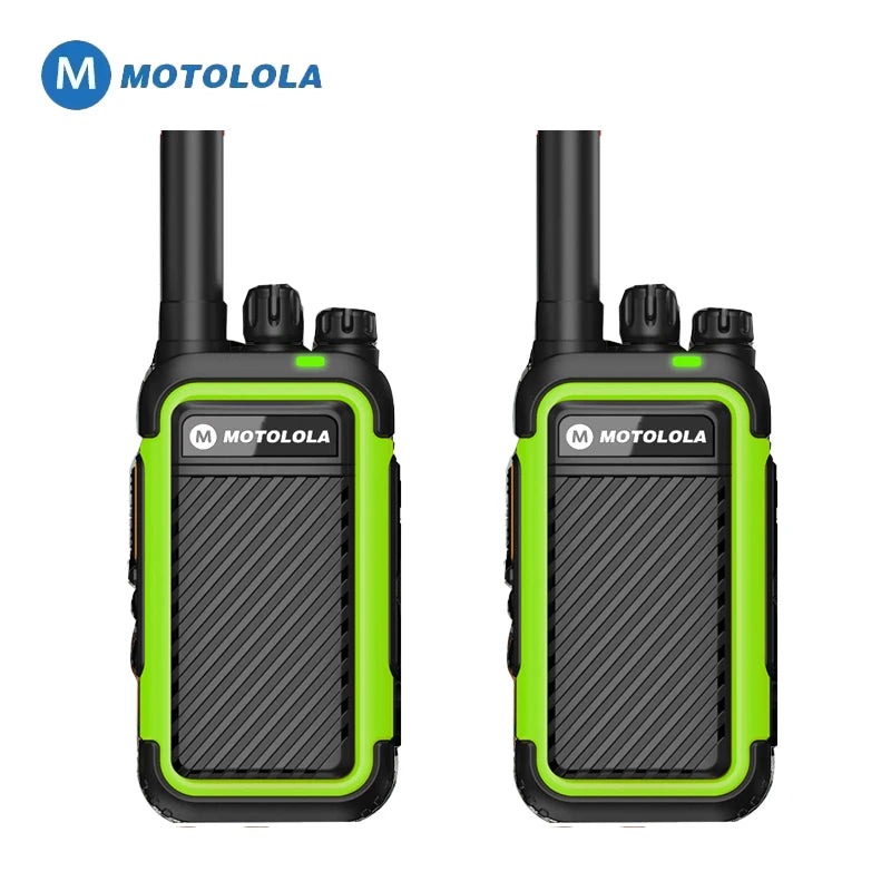 MOTOLOLA F2 Walkie Talkie Portable Two-Way Radio UHF Transceiver Set Walkie-talkies Radio Walkie Talkie Long Range COD