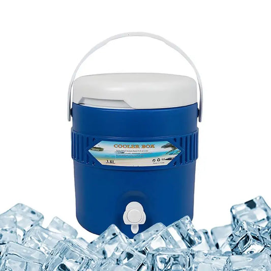 3.8L Camping Coolers Long-Lasting Insulation Portable Drink Dispensers Beverage