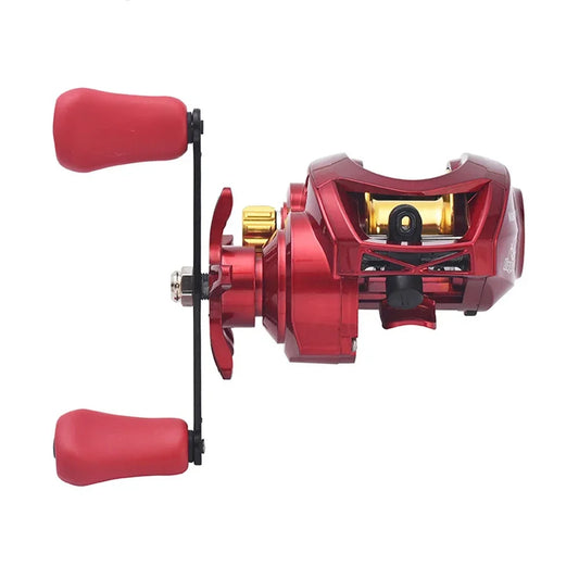 Spinning Fishing Wheel Anti-Blast Line Universal Fishing Reels Wheel 7.2:1