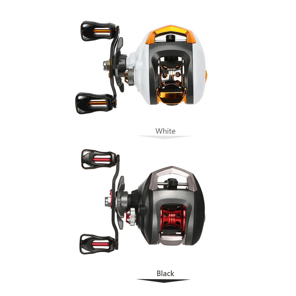 12+1 Ball Bearings Baitcasting Reel Fishing Fly High Speed Fishing Reel with Magnetic