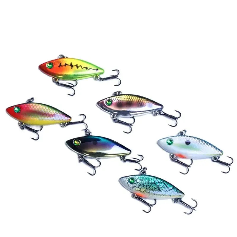 6Pcs Lipless Lures Set Wobbler