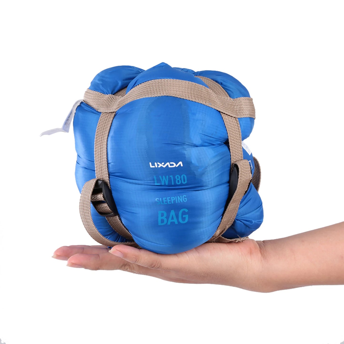 LIXADA Envelope Sleeping Bag Adult Camping Outdoor Mini Walking beach Sleeping Bags Ultralight Travel Bag Spring Autumn