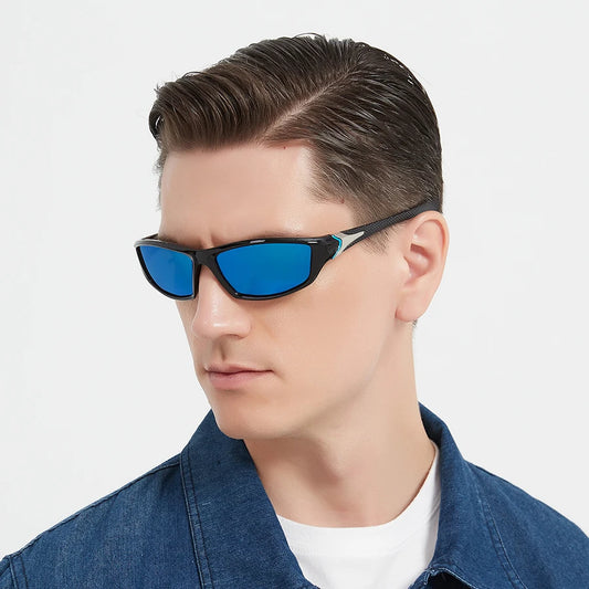 4 PCS Fashion Vintage Fishing Cycling Sports Sunglasses Men Women Running Mountaineering Sport Man Sun Glasses UV400 Eyewear