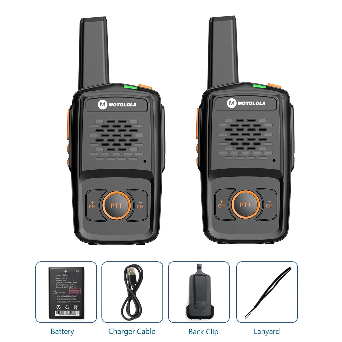 Mini Walkie Talkie Motolola 16 Channels Professional MT-N1 UHF 400-470MHZ Match Baofeng Two Way Radio