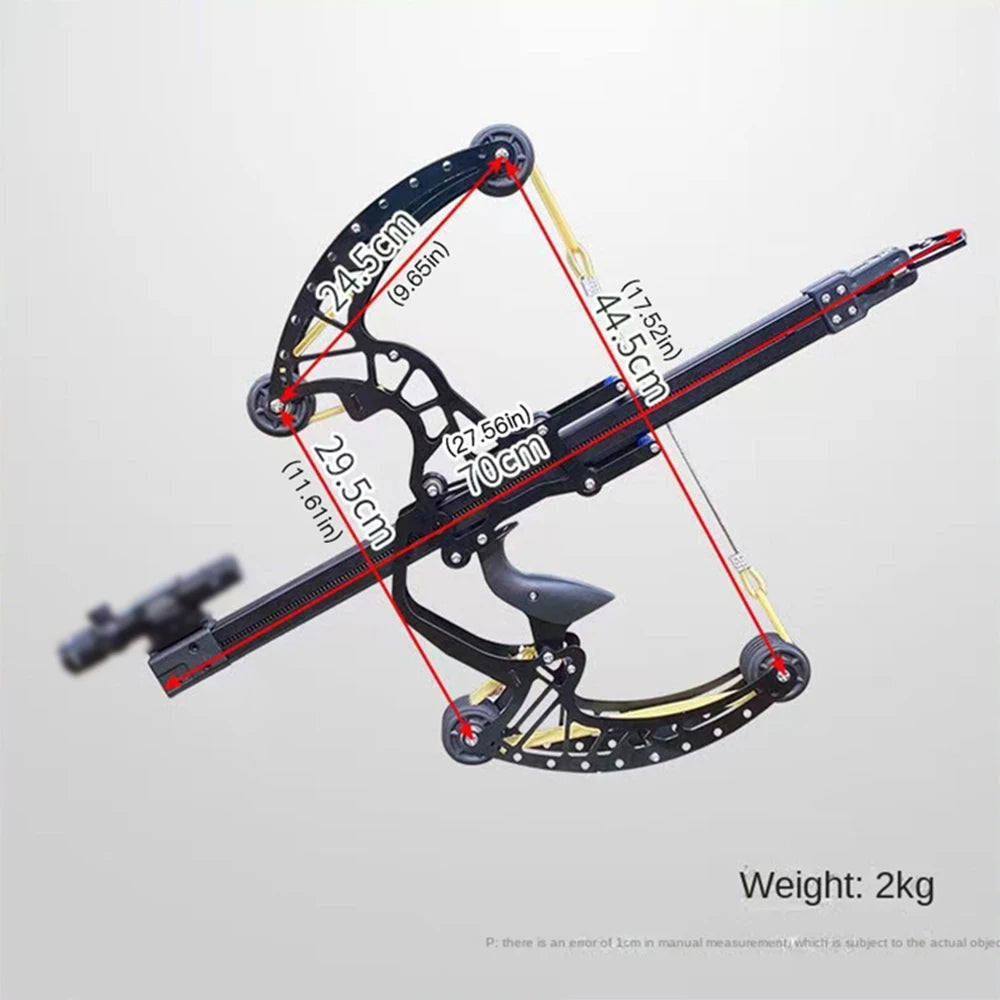 All-Metal 50-round Compound Bow & Arrow Compound Slingshot