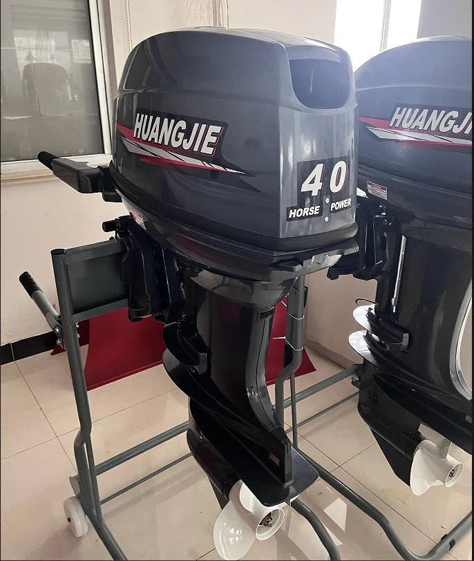DDP Shipment Outboard motor 40HP 2 Stroke boat Engine 2 Cylinder