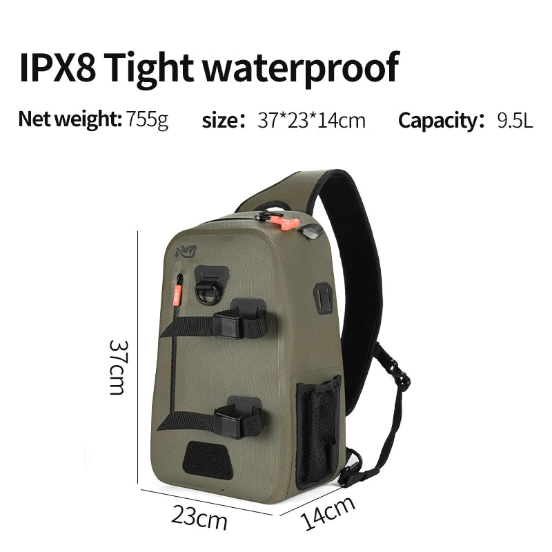 Fishing Shoulder Bag Fishing Tackle Waterproof Bag