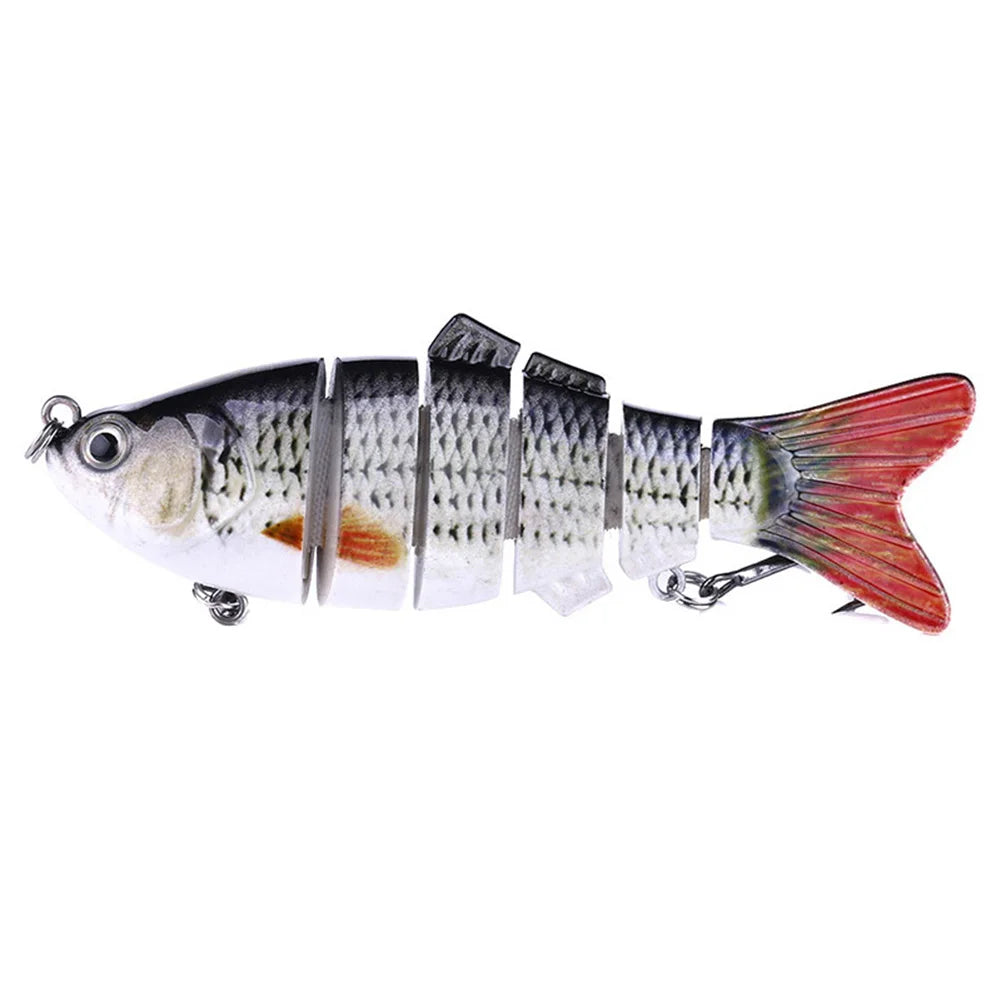 5pcs Bionic Lures random color Realistic fish shape Fishing Bait Float Lure Bionic Bait Accessories