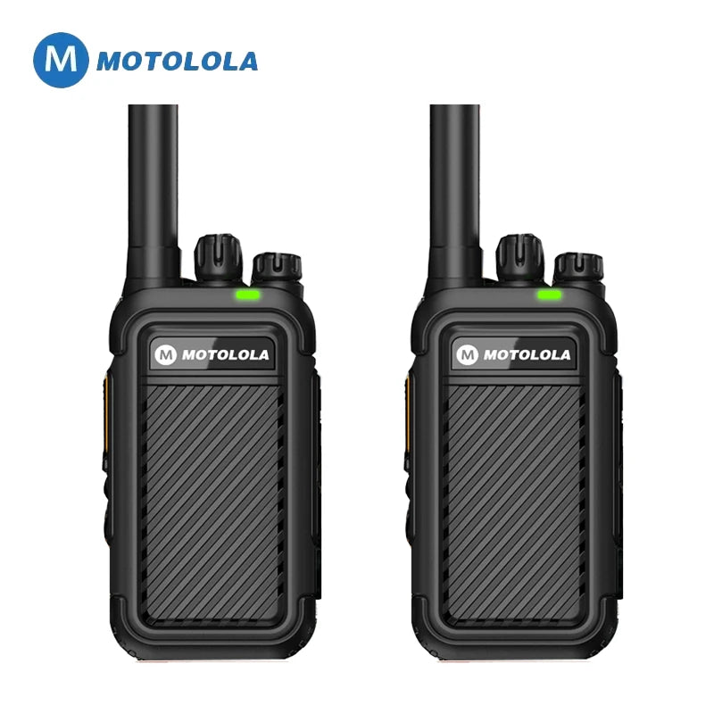 MOTOLOLA F2 Walkie Talkie Portable Two-Way Radio UHF Transceiver Set Walkie-talkies Radio Walkie Talkie Long Range COD