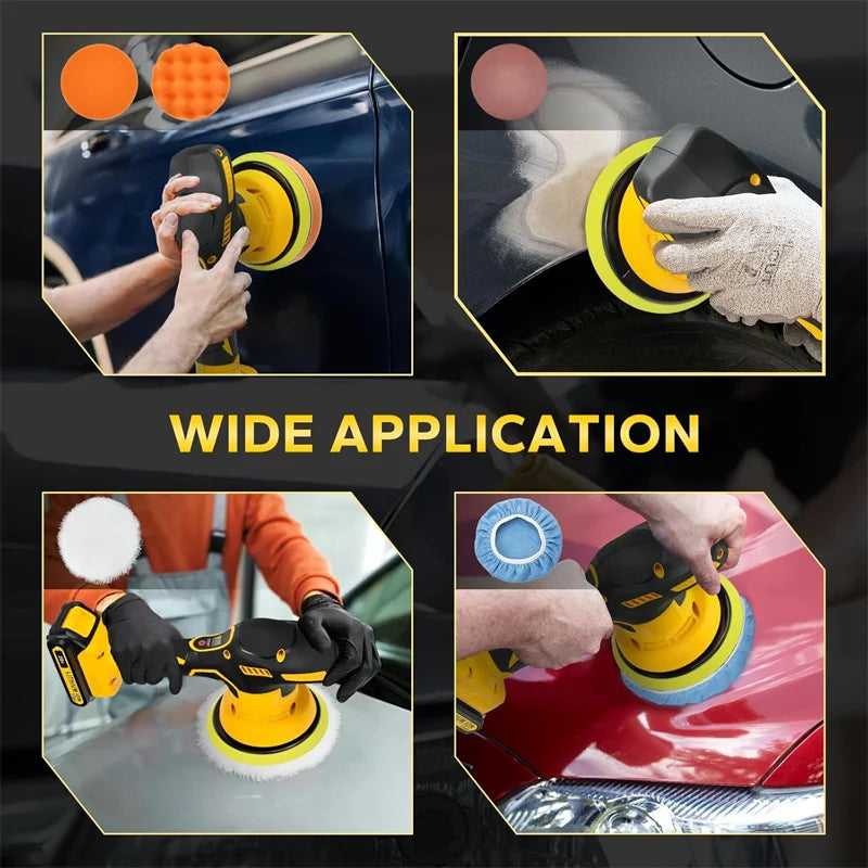 Dewalt 8 Gears Digital Display Cordless Polisher Electric Polisher Auto Car Waxing Polishing Machine Power Tools