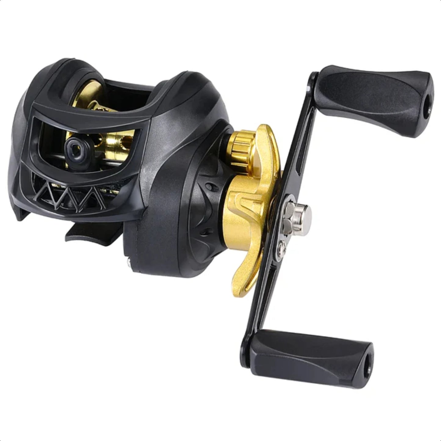 Casting Fishing Reel 7.2 1 Gear Ratio Max Drag 10kg Baitcasting Reel with Aluminum Spool