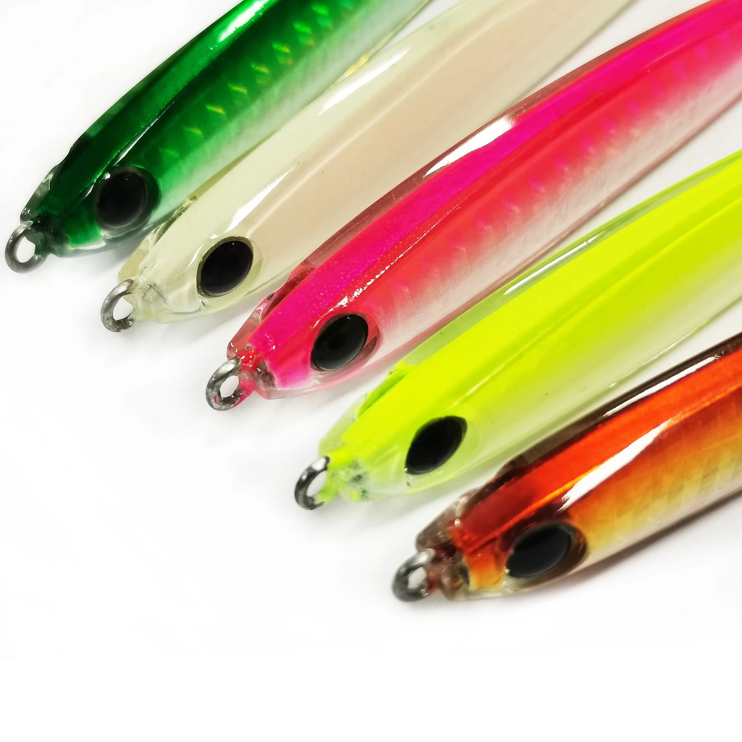 5pcs Epoxy Resin Jigs Epoxy Fishing Jig Lure Mixed Colors