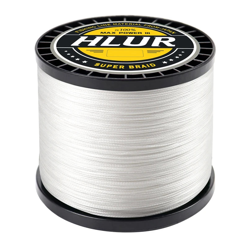 HLUR X8 Strong 300M 1000M 8 Strand Weaves PE Braided Fishing Multifilament 8 Braid Wire 20-88LB