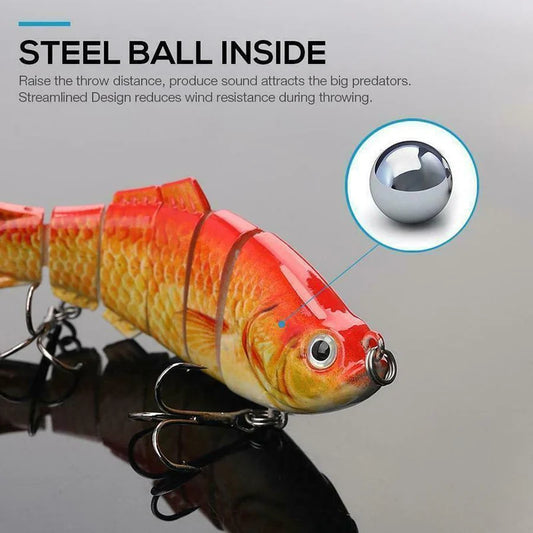 5pcs Bionic Lures random color Realistic fish shape Fishing Bait Float Lure Bionic Bait Accessories