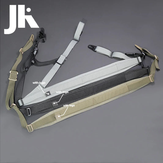 Tactical Quick Release Sling Strap 2 Points Adjustable Rifle Nylon Strap Outdoor Hunting Weapon HK416