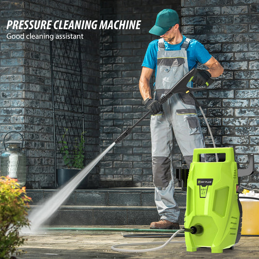 High Pressure Washer Cleaner 1.32GPM, Multi-IN-1 Jet Nozzle, Portable Electric Jet Washer for Cars Garden Home Patio Power Tool