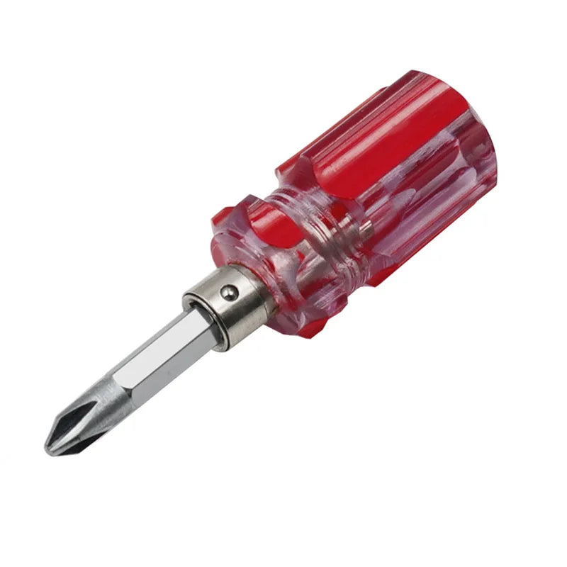 Screwdriver Radish Head Screw Mini Small Portable Driver Handle Repair Tools Accessories Cross Word Ratchet
