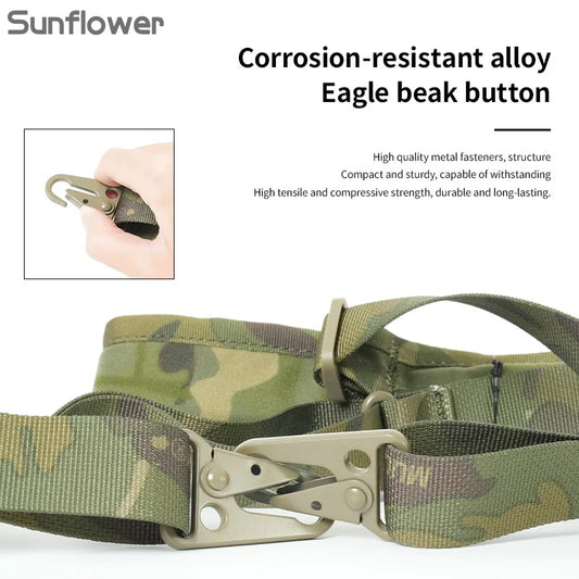 US Warehouse Tactical Nylon Rifle Sling Quick Adjustment 2 Point Padded Combat Modular