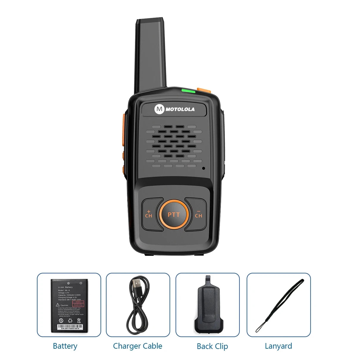 Mini Walkie Talkie Motolola 16 Channels Professional MT-N1 UHF 400-470MHZ Match Baofeng Two Way Radio
