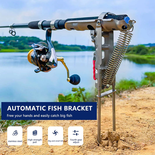 Stainless Steel Fishing Rod Stand Holder