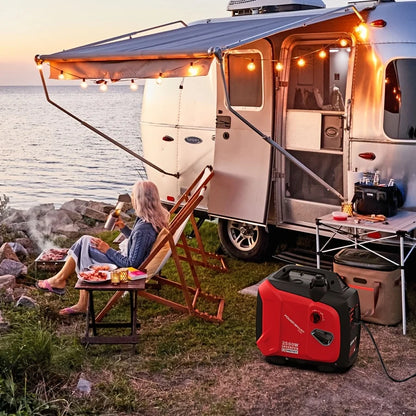 PowerSmart 2500-Watt Portable Inverter Generator with Quiet Technology and CO Protect