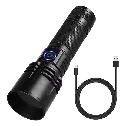 20W UV Black Light Flashlight -365nm USB Rechargeable | Pet Urine Detectorcamping