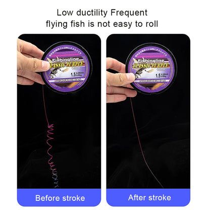 Fishing Line Nylon Main Line Soft Resist Instantaneous Explosive Power Fishing Lines Linha