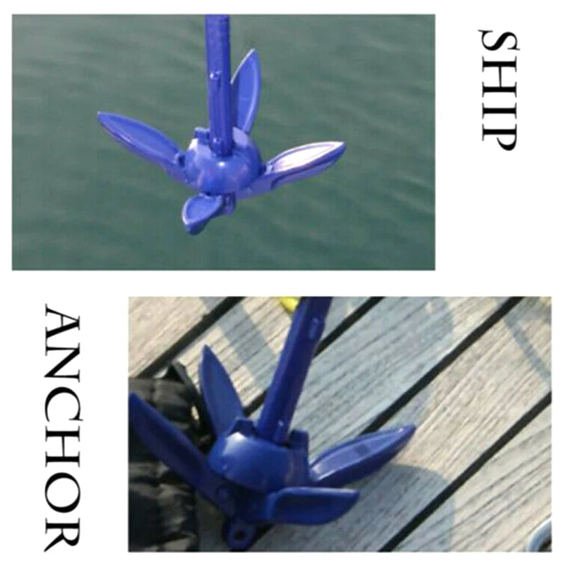 New Universal Folding Anchor Kayak Canoe Boat Marine Anchor Small Size Lightweight