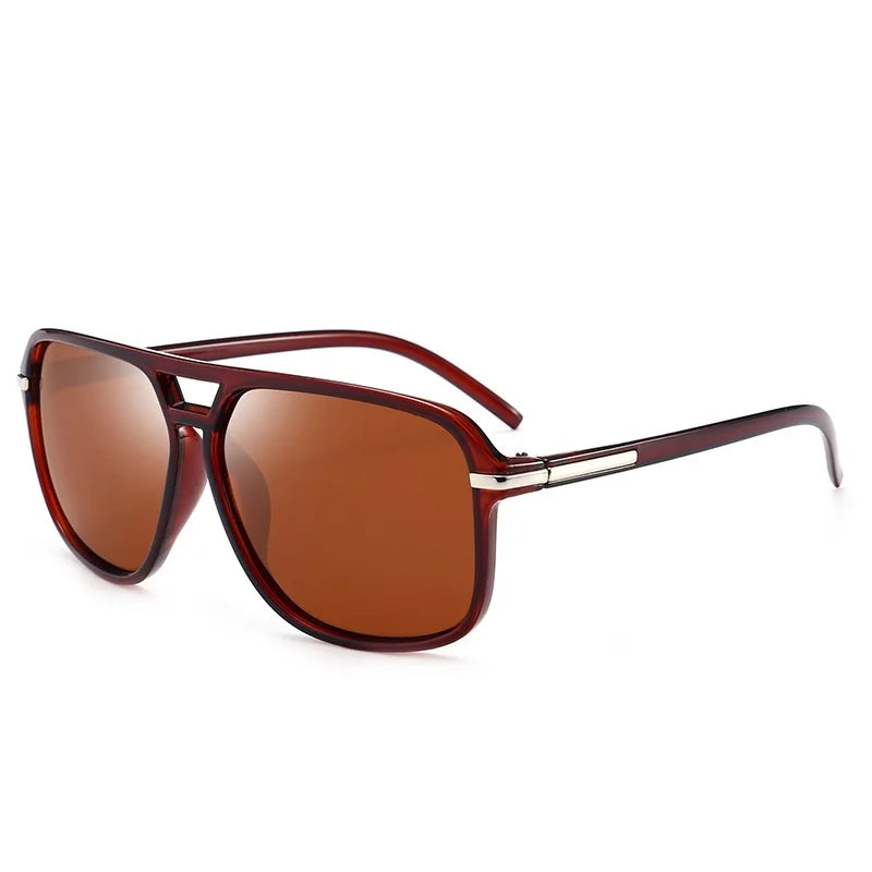Classic Pilot Vintage Polarized Sunglasses Men Male Fashion Retro Driving Brand Design Sun Glasses Shades Oculos De Sol UV400