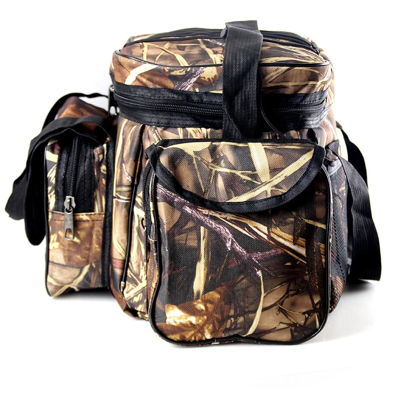 Large Capacity Fishing Bag Waterproof Multifunctional Lure Waist Pack Outdoor