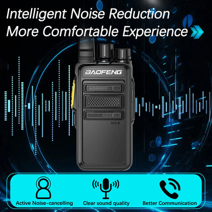 2PCS Baofeng BF-V12D GMSK Digital Walkie Talkies UHF Encrypted Call VOX Noice Reduction Portable Ham Radio Upgrade BF-888S