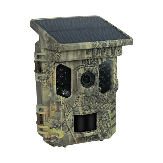 Wildlife Camera Solar Energy Trail Cam 4K with 1080P Night Vision Waterproof BT WiFi