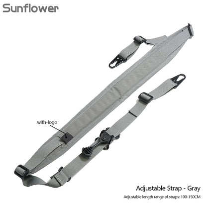 US Warehouse Tactical Nylon Rifle Sling Quick Adjustment 2 Point Padded Combat Modular