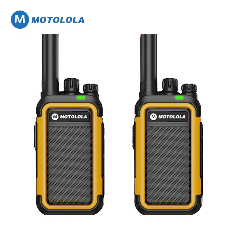 MOTOLOLA F2 Walkie Talkie Portable Two-Way Radio UHF Transceiver Set Walkie-talkies Radio Walkie Talkie Long Range COD