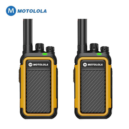 MOTOLOLA F2 Walkie Talkie Portable Two-Way Radio UHF Transceiver Set Walkie-talkies Radio Walkie Talkie Long Range COD