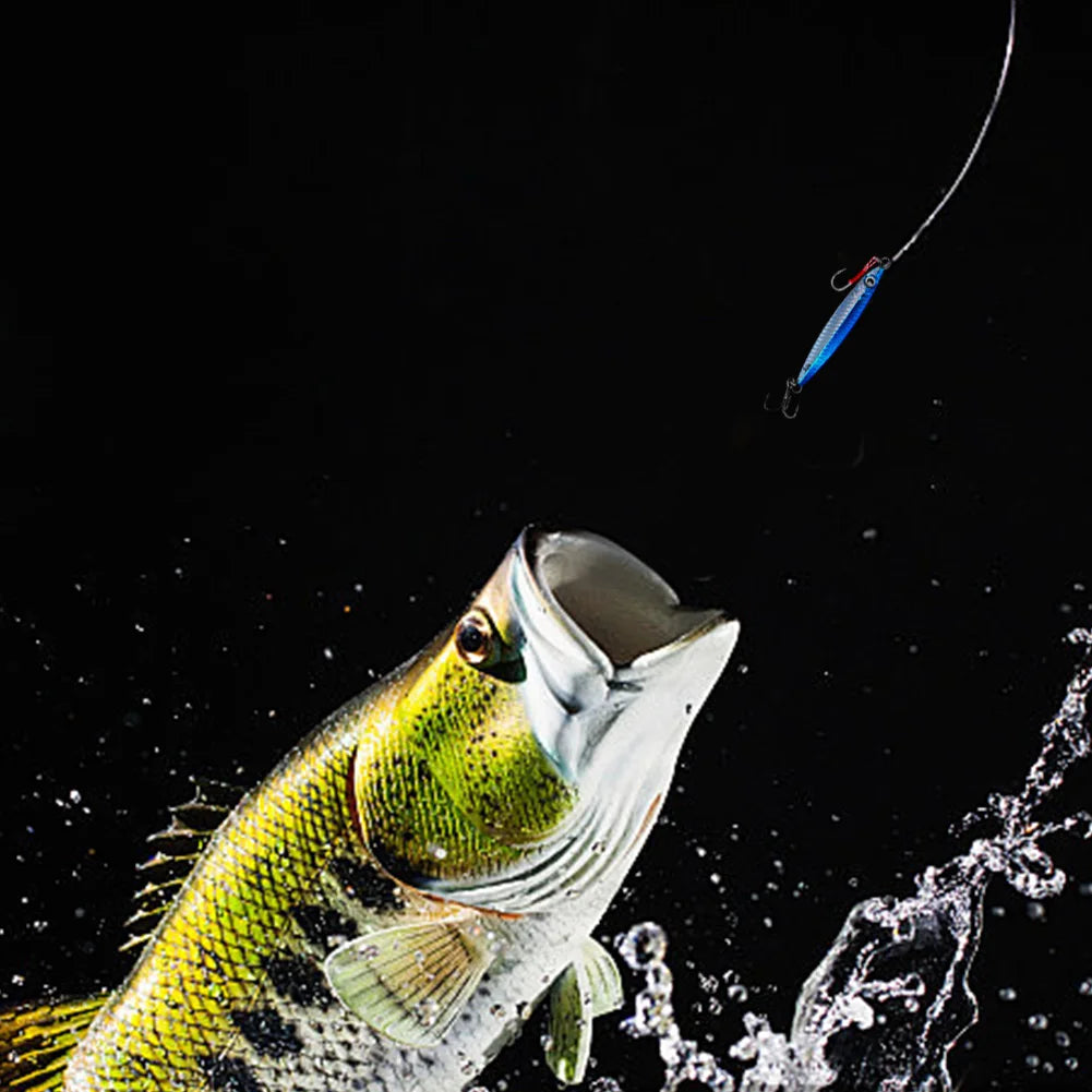 Metal Jig Fishing Lure 60g Trolling Hard Bait Fast Sinking