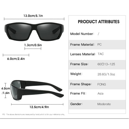 Sports Polarized Sunglasses For Men Cycling Driving Fishing 100% UV Protection
