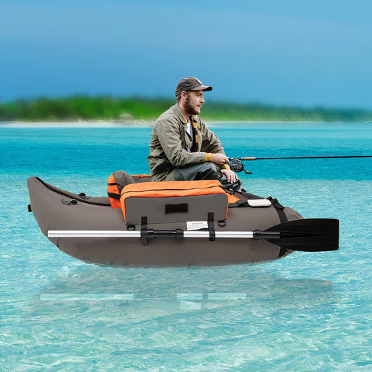 Mini Aluminum Boat Pontoon Float Tube Inflatable PVC Fishing Boat