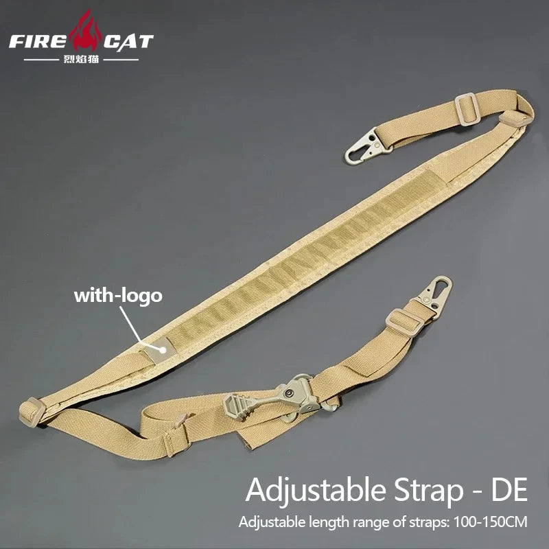 US Warehouse Tactic FERR 2 Point Sling Shoulder Strap Outdoor Rifle Sling Shoulder Strap