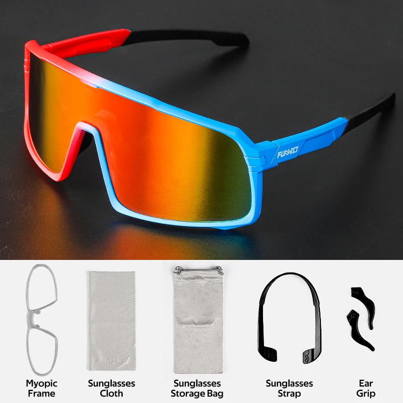 Polarized Sunglasses UV Protection Eyewear for Men Women Sports Bike Cycling MTB Road