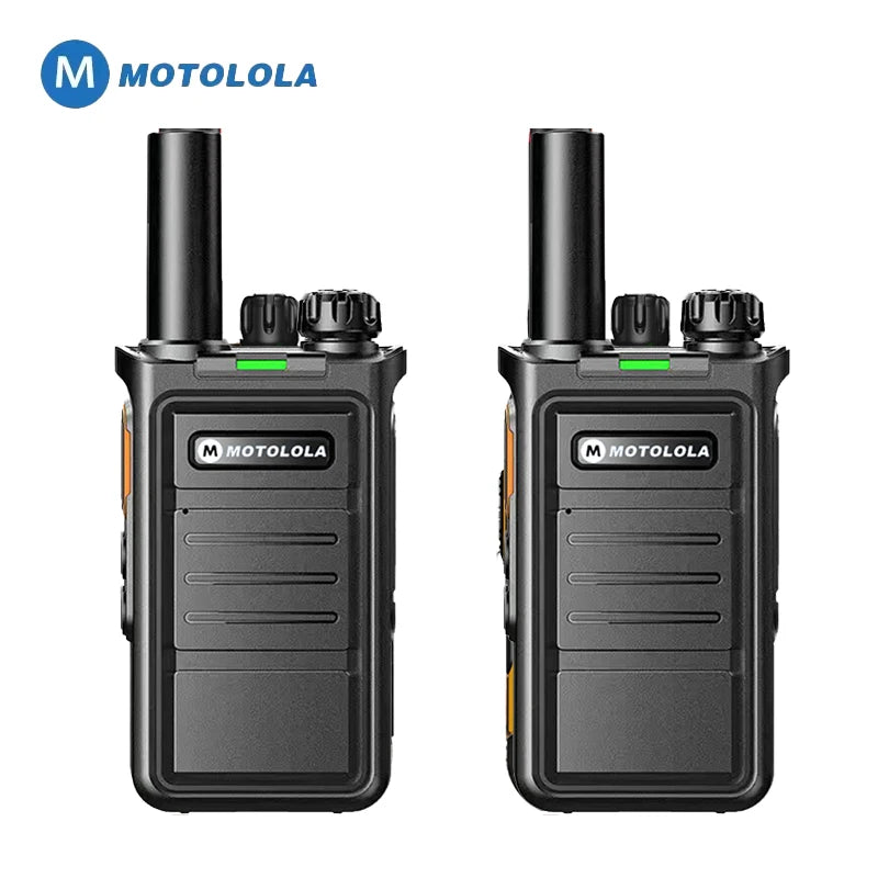 MOTOLOLA F2 Walkie Talkie Portable Two-Way Radio UHF Transceiver Set Walkie-talkies Radio Walkie Talkie Long Range COD