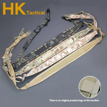 Tactical Rifle 2 Point sling Modular Shoulder Strap QD Quick Adjust M4 AK